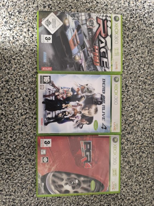 Dead or Alive 4/Project Gotham racing 4/Race pro Xbox 360