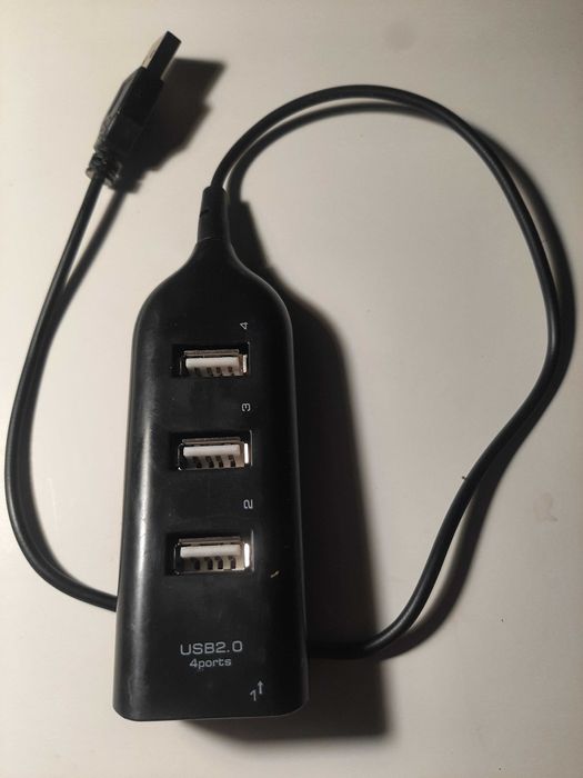USB хаб 4 порта  USB 2.0
