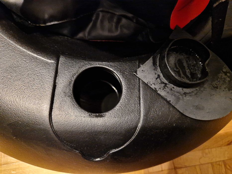 Worek treningowy dla dorosłych, dzieci Outshock nadmuchiwany; rękawice