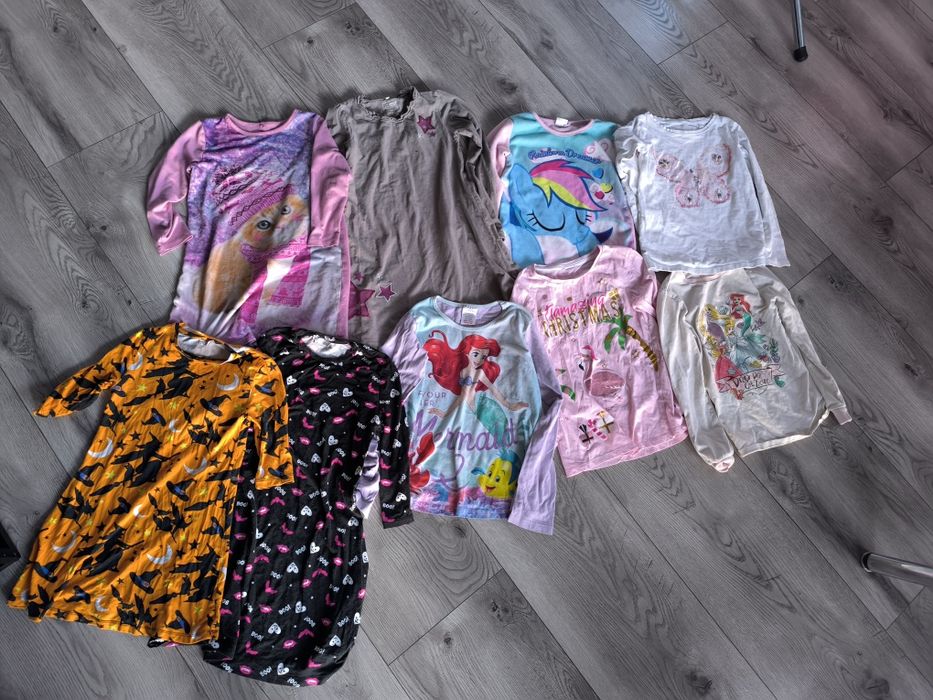 R.128/134 zestaw piżam dla dziewczynki