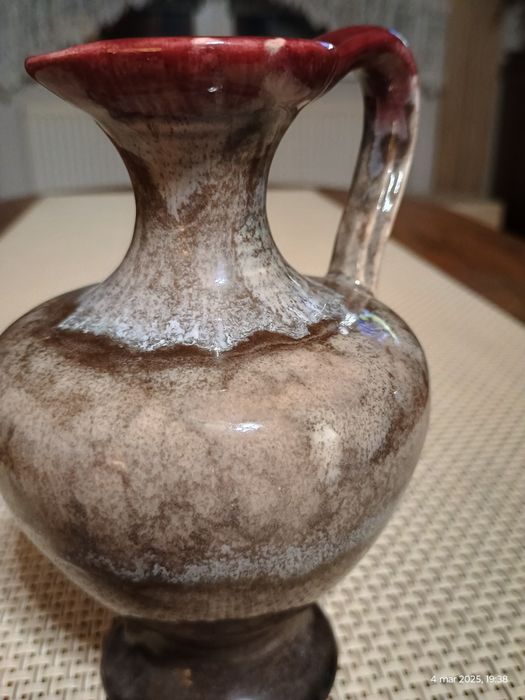 Stary ceramiczny wazonik - Strehla