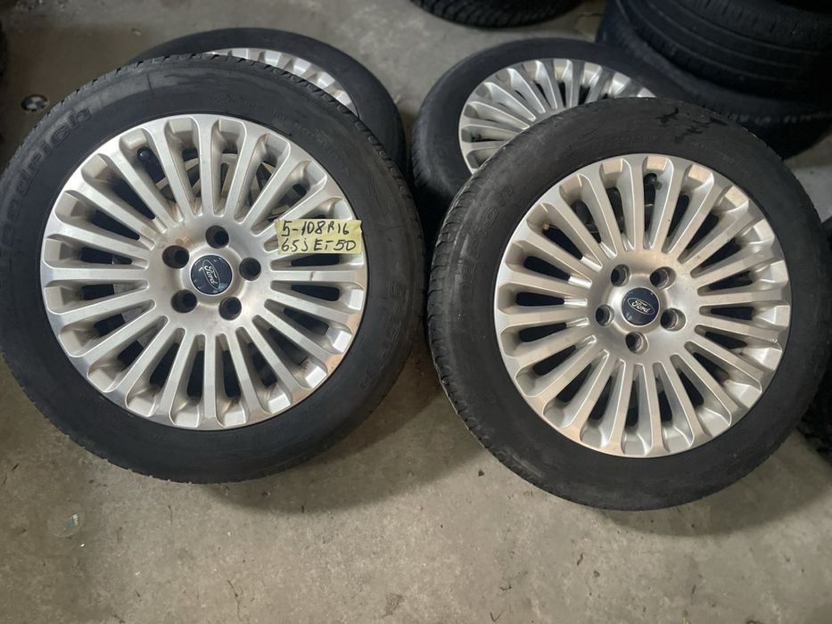 Диски Ford 5-108r16 шини літні