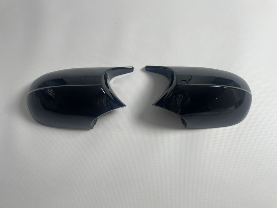 BMW OBUDOWY LUSTEREK E90 E91 E92 E93 E87 M3 Look Czarny Połysk