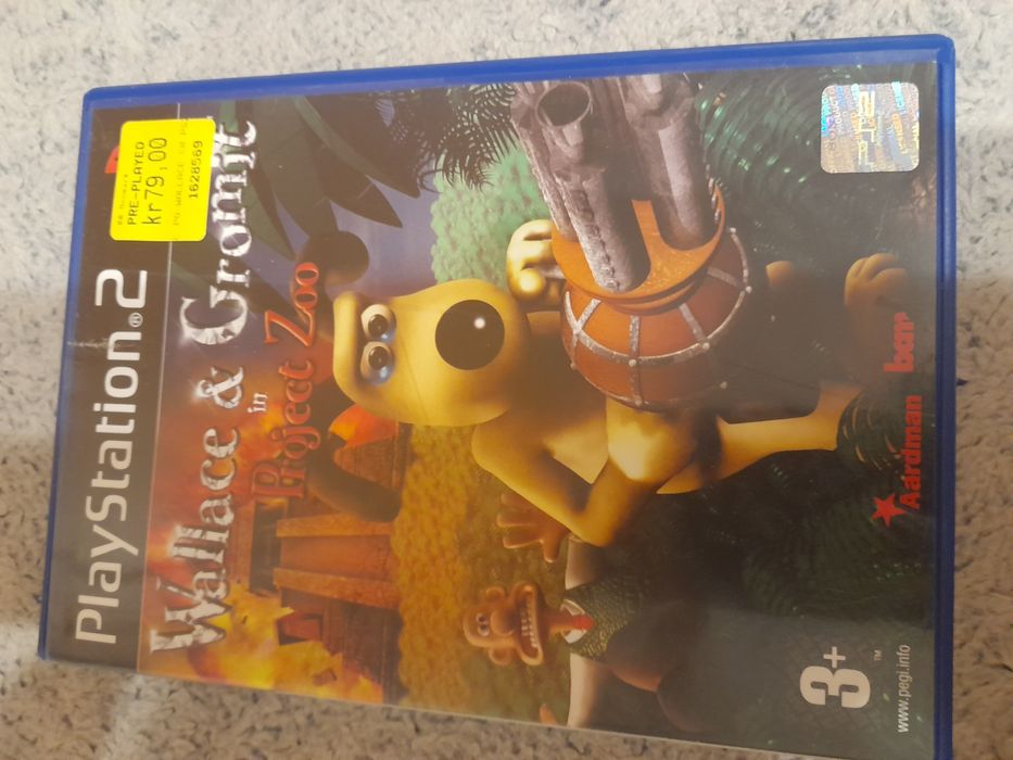 Wallace s Gromit projekt zoo gra na ps2