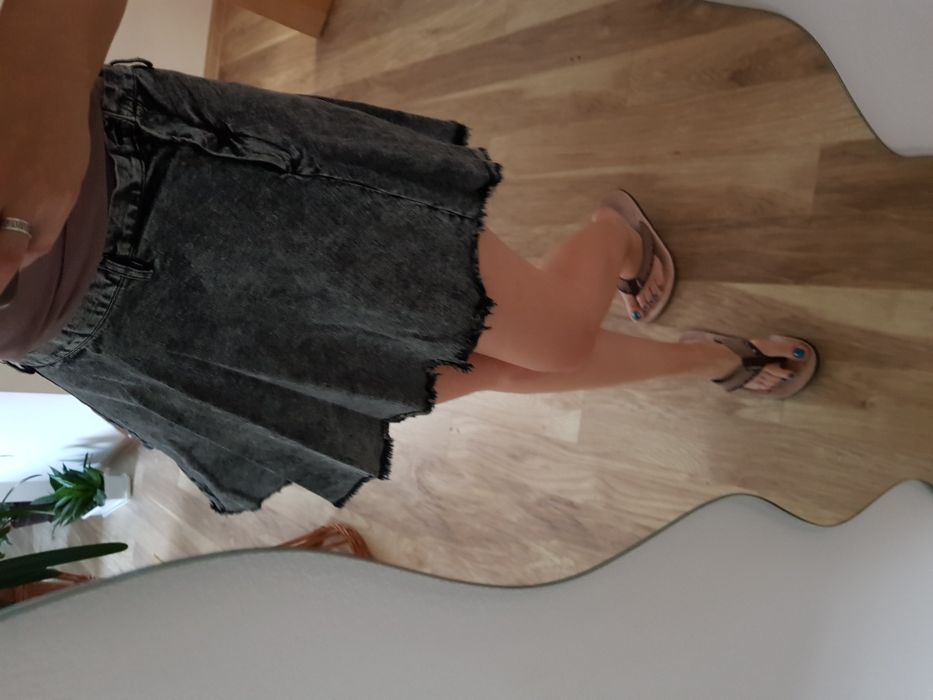 Spódniczka jeansowa h&m