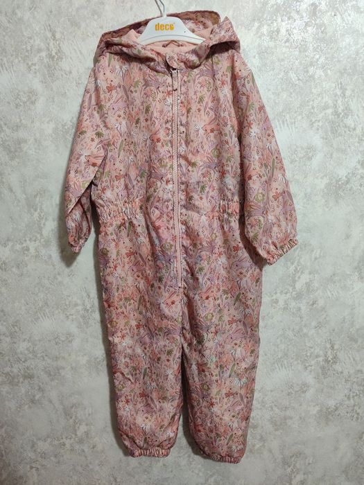 Комбінезон осінь весна дощовик теплий на флісі 98-104