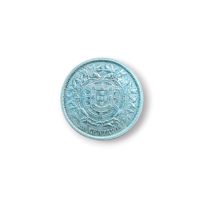 Moeda Prata 20 Centavos – 1916