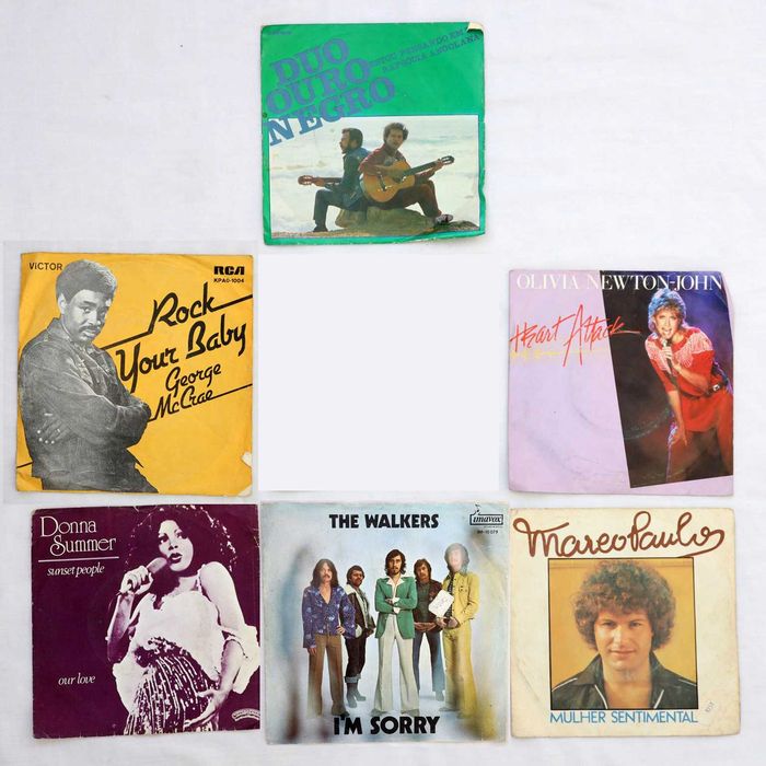 Discos Vinil Single em muito bom estado