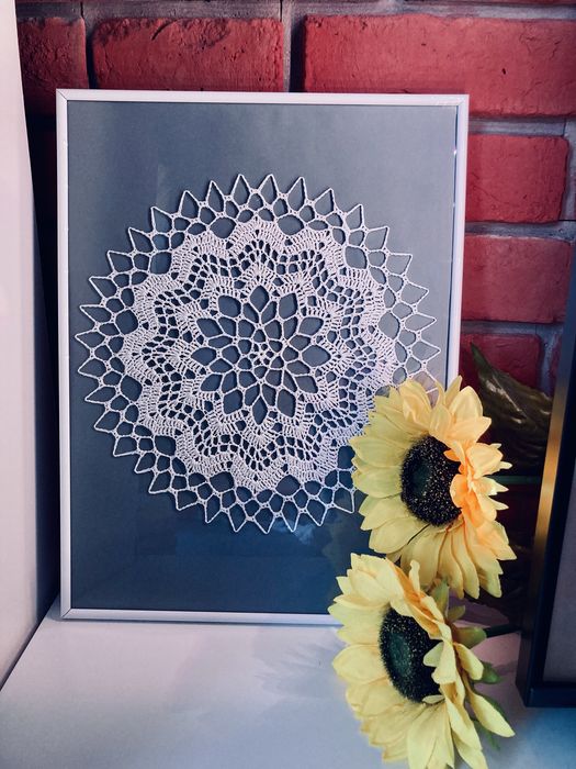 Obraz Boho Koronka Handmade