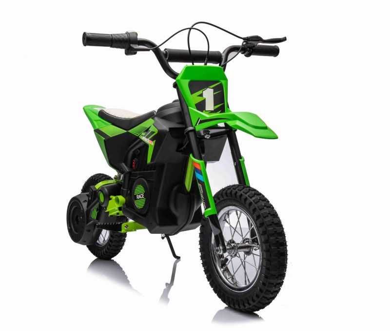 Autko motorek WIELKI MOTOR CROSSOWY na akumulator dla dzieci jeździk