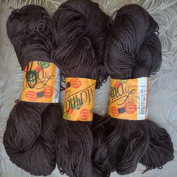 Włóczka wełna PRL "MERINA","MERINOTEX" v