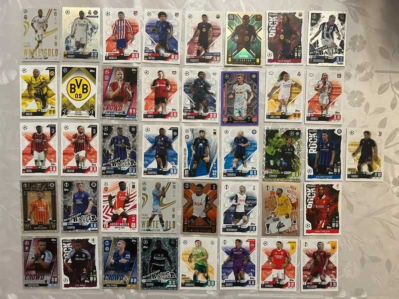 Karty piłkarskie Topps Liga Mistrzów, Europy, Konferencji 2025- 41 szt