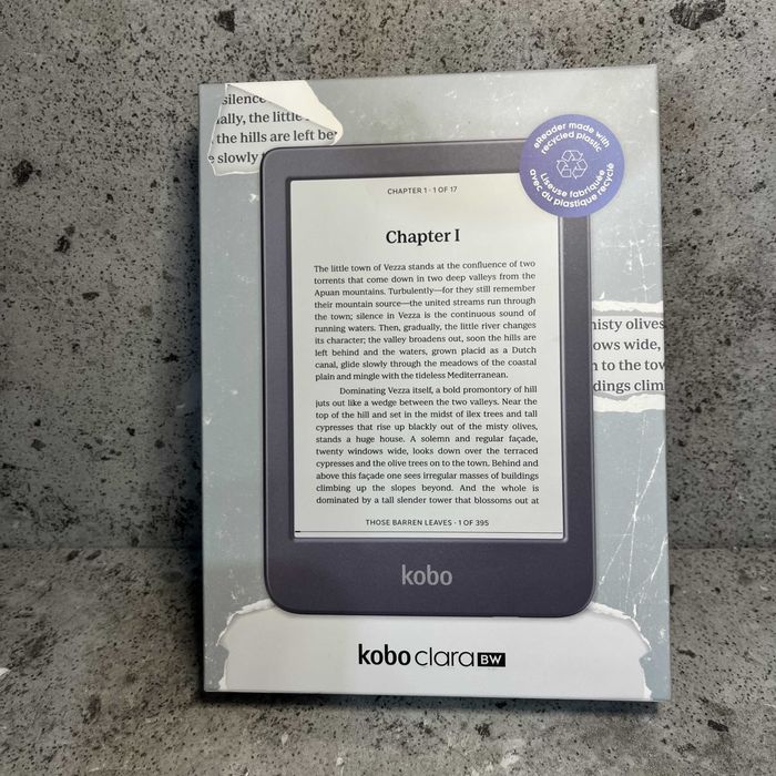 Czytnik e-booków KOBO Clara BW 6" 16GB | Nowy |