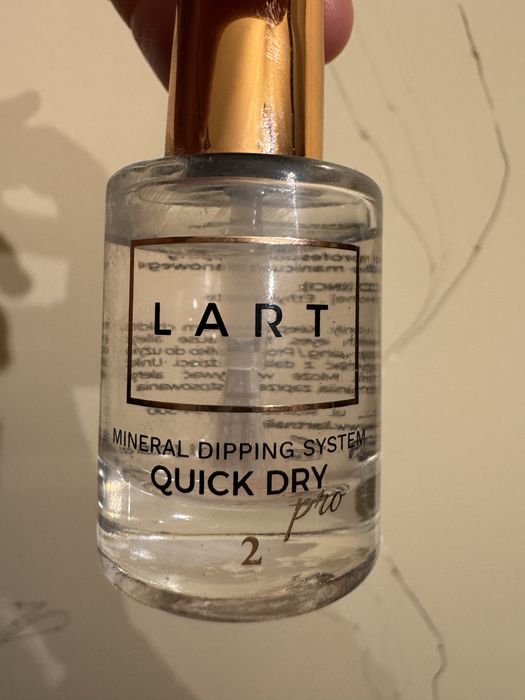 Lart quick dry tytany manicure tytanowy