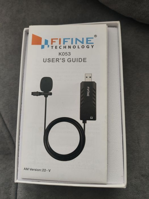 Mikrofonem krawatowym USB Fifine K053