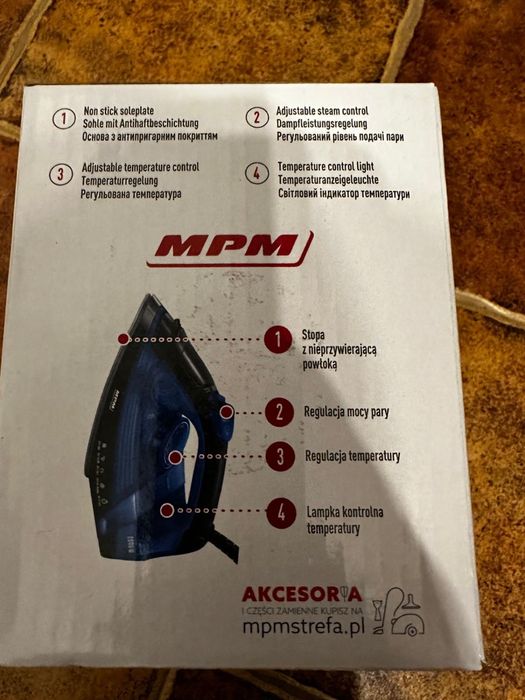 Żelazko parowe Nowe