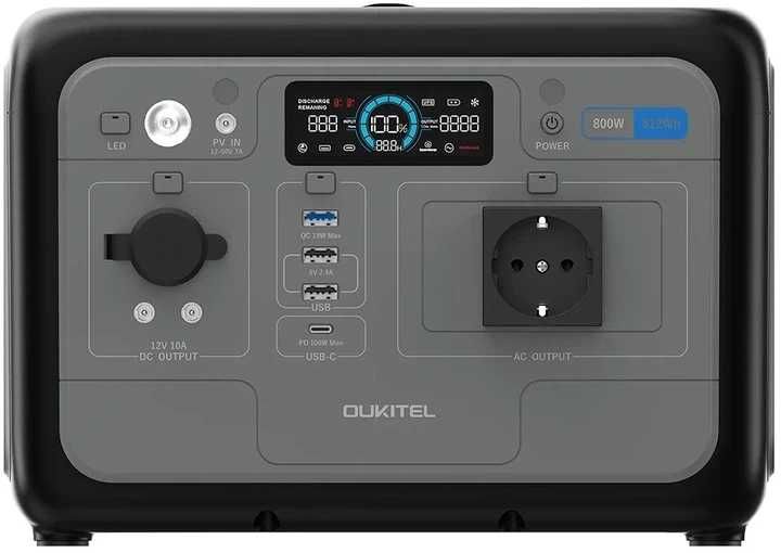 Портативна зарядна станція) OUKITEL P800 800 Вт / 512 Вт/год