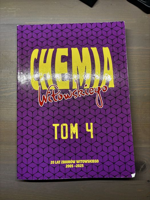 Zbiór zadań z chemii Witowski tom 4