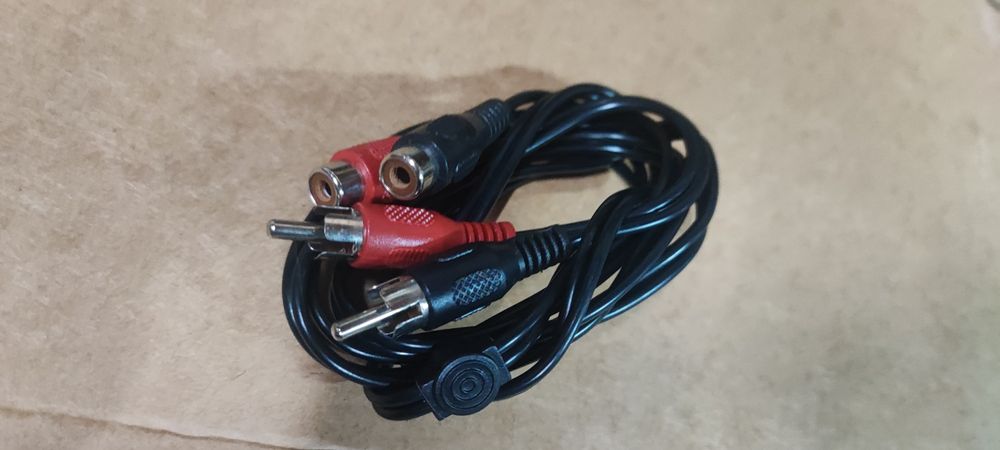 Cabo 2-Rca Macho / 2-Rca Fêmea
