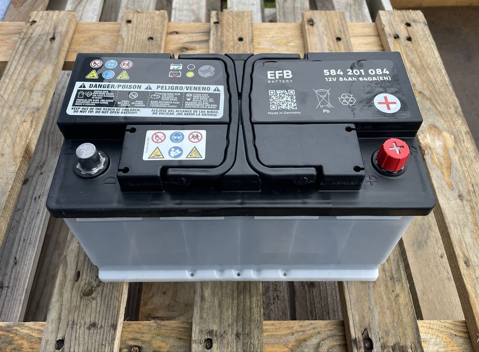 Akumulator MOLL OE 12V 84Ah 840A P+ EFB Start-Stop 584.201.084