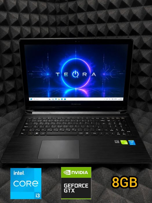 Сенсорний Ноутбук Lenovo IdeaPad 300-15 15.6” / Intel Core i3-4010U / 8GB / SSD 512GB / NVIDIA GeForce 820M 2GB / Windows 11