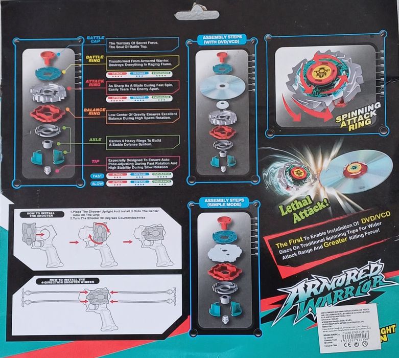 Brinquedo ainda em embalagem selada