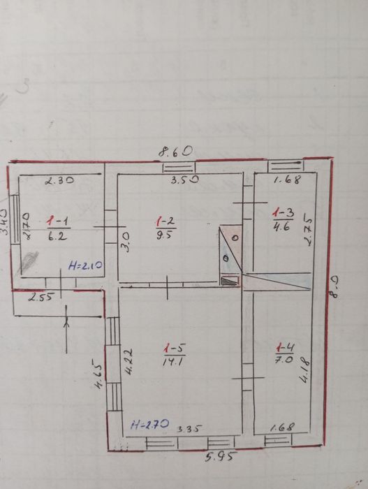 Продам будинок .