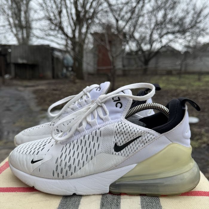 Кроссовки Nike Air Max 270 White, 40 размер, Оригинал, Кросівки