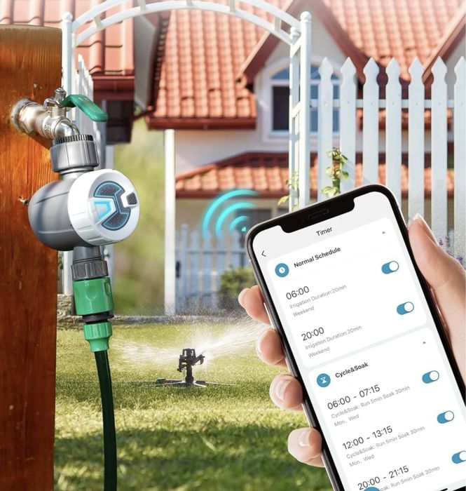 Programador temporizador wifi Rega RainPoint - NOVO