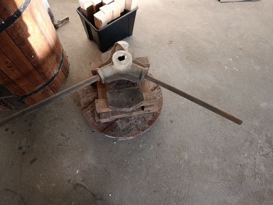 Prensa espremedor uvas