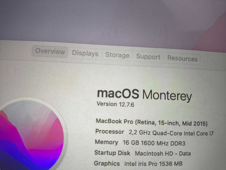 MacBook Pro Retina A1398 (Mid 2015)