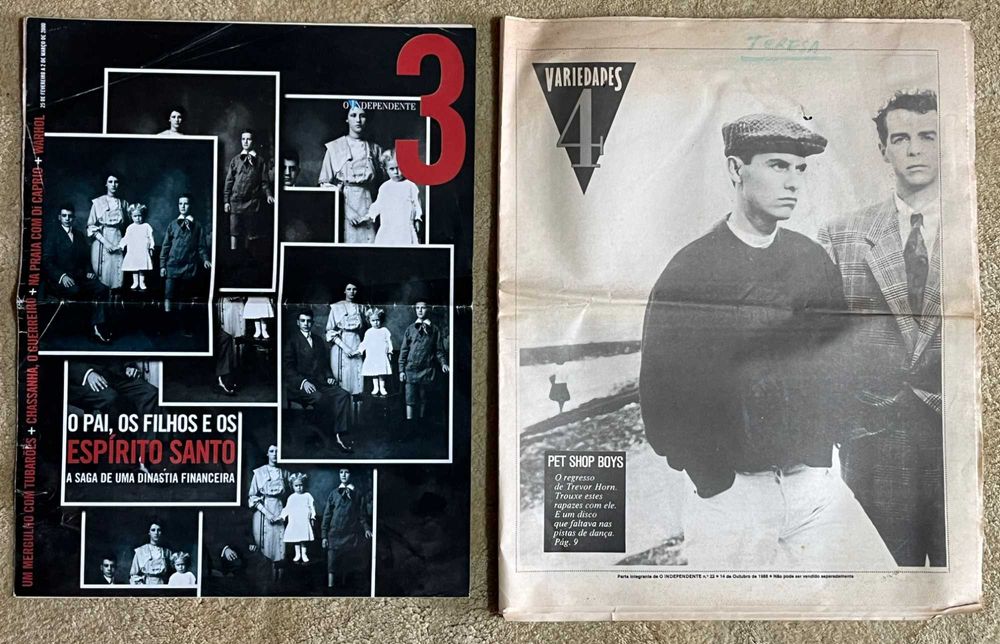Publicações do jornal “O INDEPENDENTE”