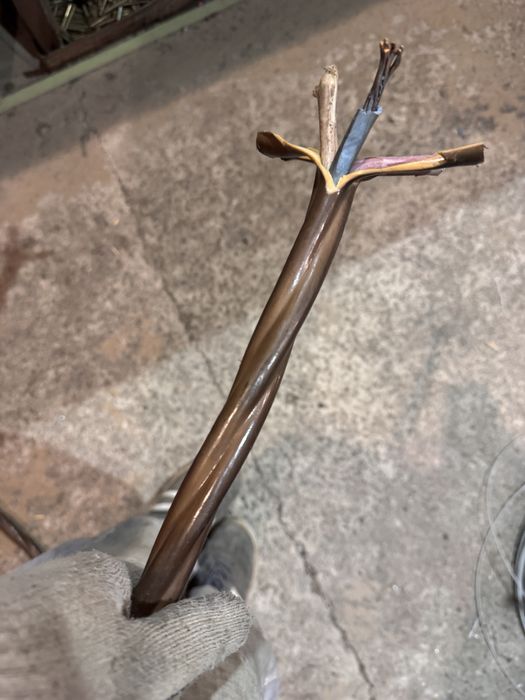 Сип-4 медний кабель 21,5 м самонесушій без нульовоі жили