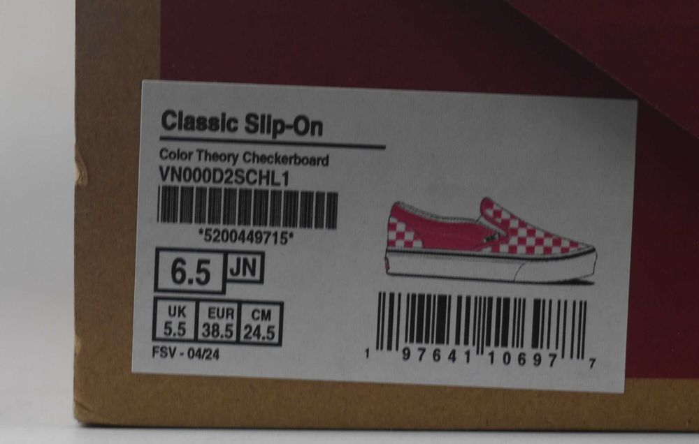 Trampki Vans classic slip-on roz. 38,5