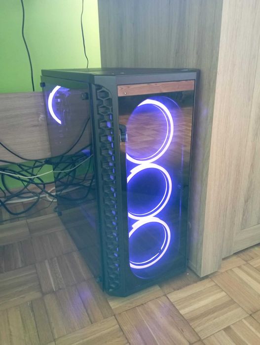 Komputer Ryzen 5 3600 RTX 2060 SUPER 16GB RAM + akcesoria