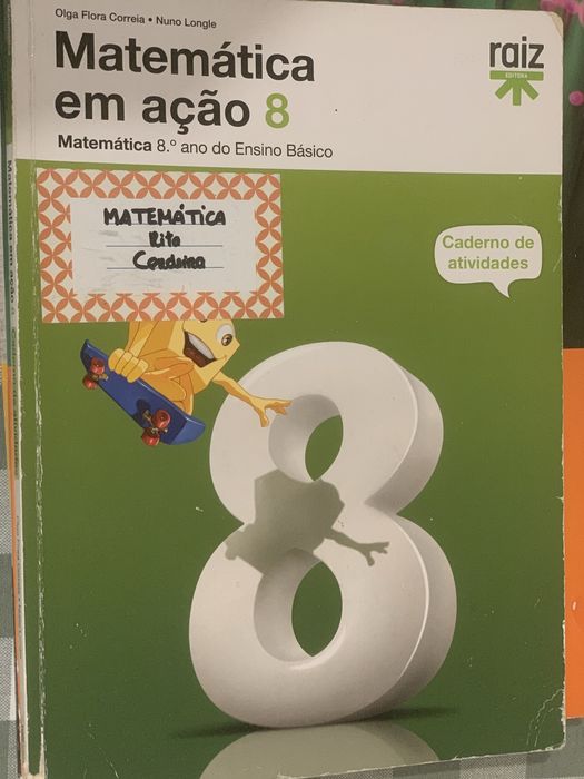 Manuais escolares 8 ano