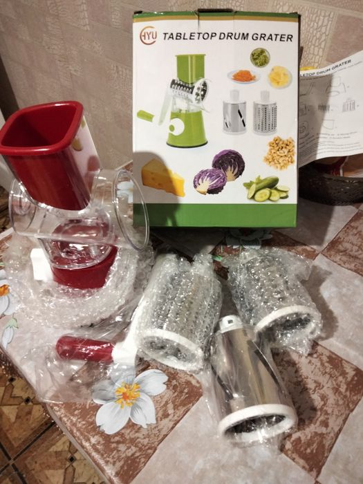 Настольная барабанная тёрка