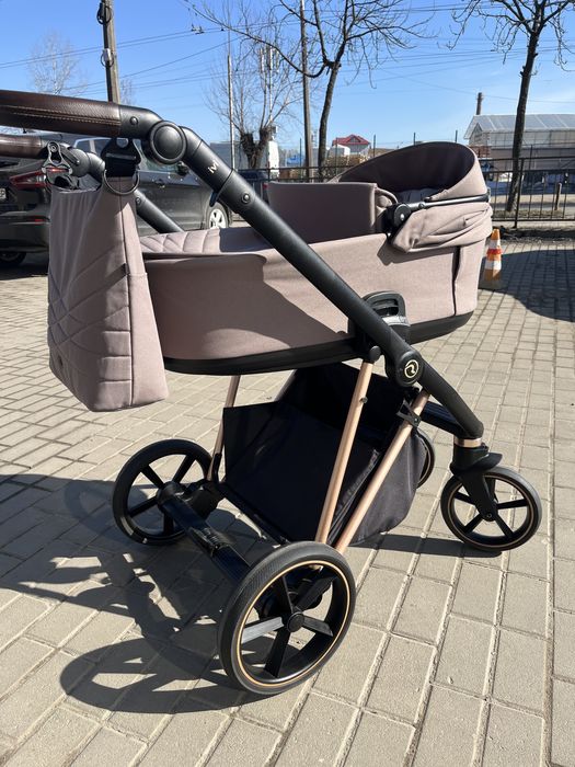 Коляска 3в1 Roan Ivi  Cocoa Rose Gold