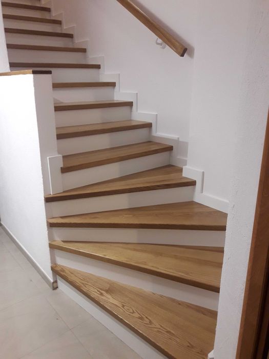 Schody drewniane, stolarstwo