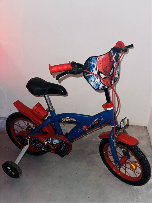 Bicicleta Criança 14'' 4-6 Anos Spiderman