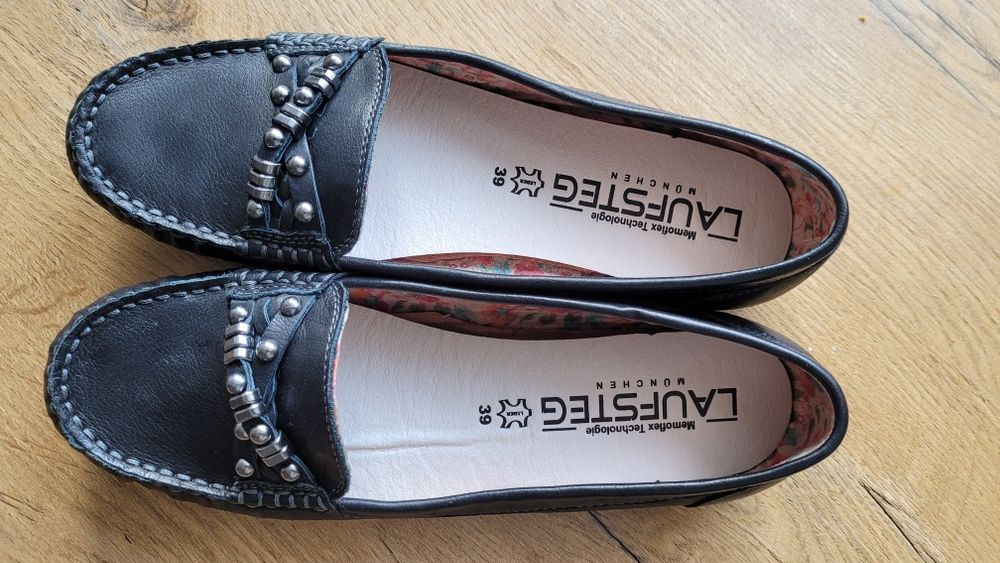 Mokasyny skóra 39 nowe