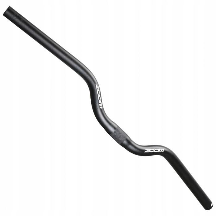 ZOOM MTB-AL-155 kierownica 25,4mm 620x50+15° aluminiowa wygięta wysoka