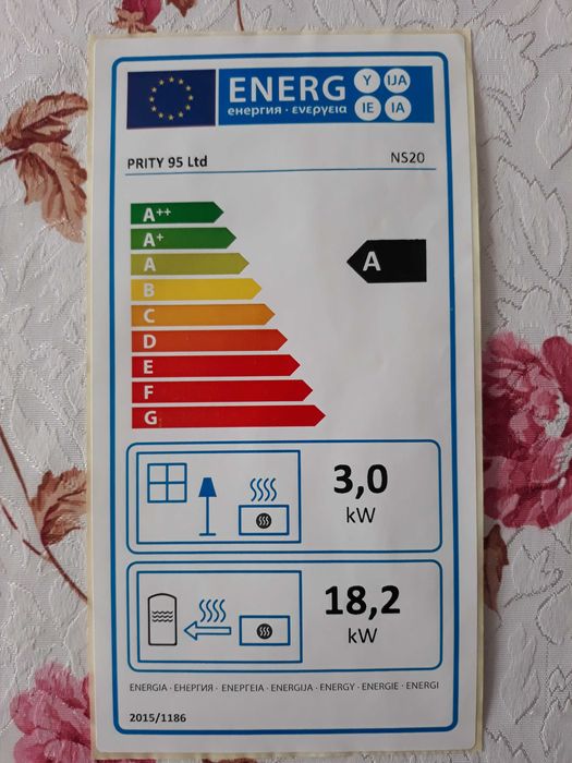 Piec c.o na drewno 5 klasy Ecodesing 18 KW