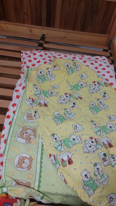 Дитяче одіяло з подушкою+постельне