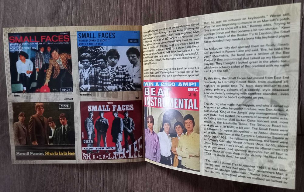 2CD The Small Faces "From the Beginning", 1967 год, выпуск 2012 года