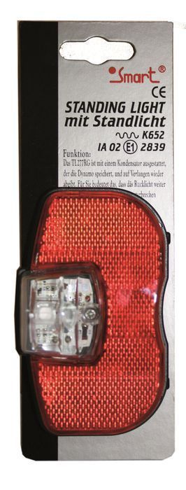Lampa Tylna Smart Na Bag. Na Dynamo 1 Led Z Podtrz.