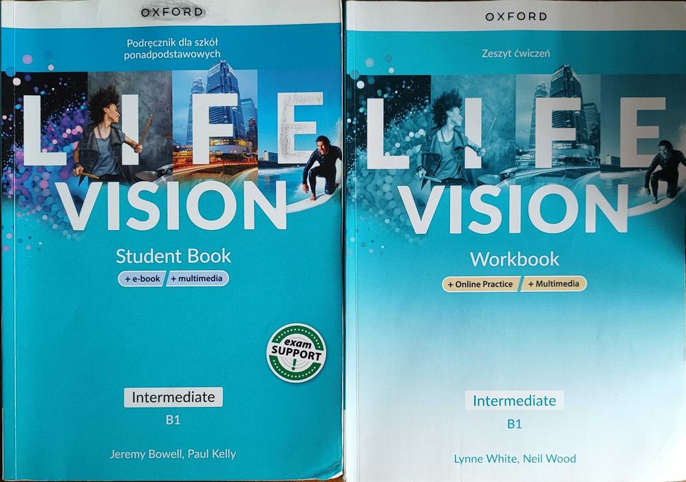 Life vision intermediate- Oxford (podręcznik + ćwiczenie)
