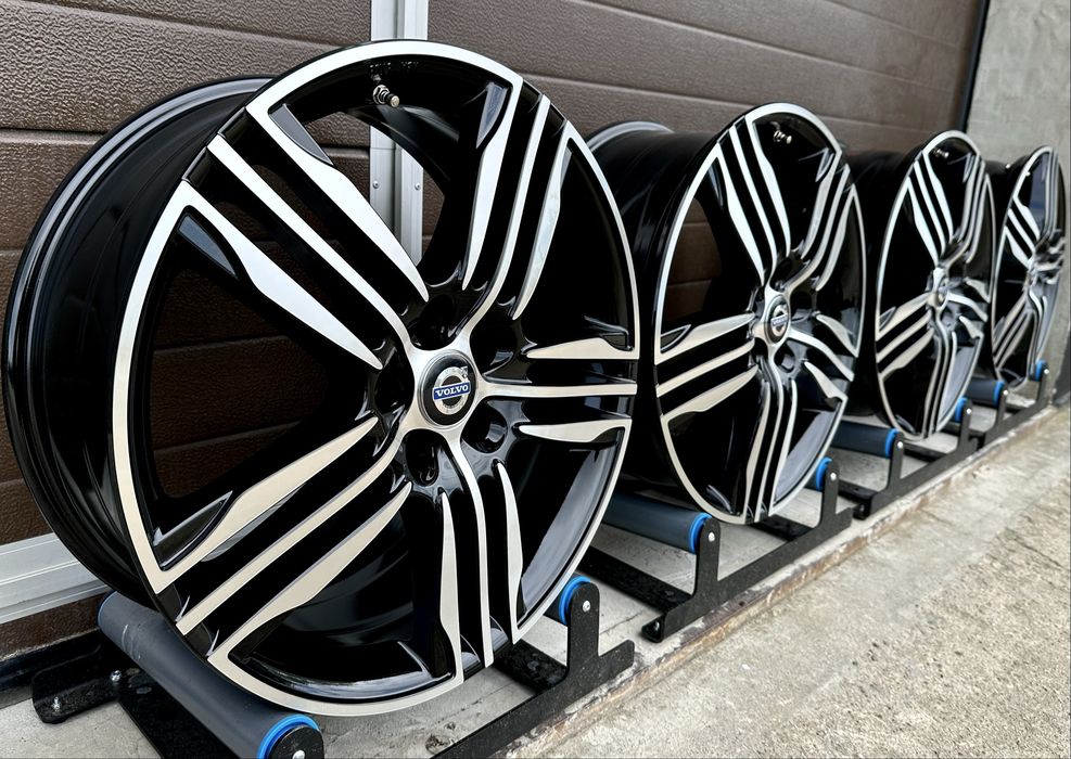 4x felgi aluminiowe Czarne 5x108 r19 et45 7,5J Alufelgi 19” Poler Front Volvo Ford Jaguar Range Rover