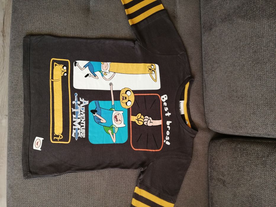 Bluzka ADVENTURE TIME r. 116 Cool Club SMYK d)ugi rękaw