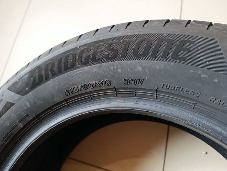 Пара шин б/у 215/60R16 99V Bridgestone Turanza 6 Enliten